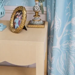 Irene Grasscloth Table