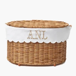 Isabella Rattan Basket (Small)