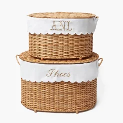 Isabella Rattan Basket (Small)
