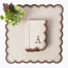 Isabella Taupe & Chocolate Napkins (Set of 4)