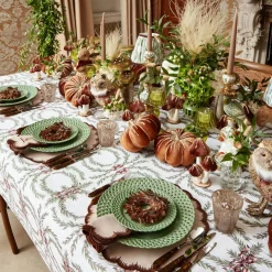 Isabella Taupe & Chocolate Napkins (Set of 4)