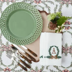 Isabella Taupe & Chocolate Placemats (Set of 4)
