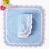 Isla Blue & Pink Napkins (Set of 4)