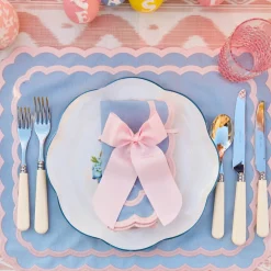 Isla Blue & Pink Napkins (Set of 4)
