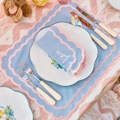 Isla Blue & Pink Placemats (Set of 4)