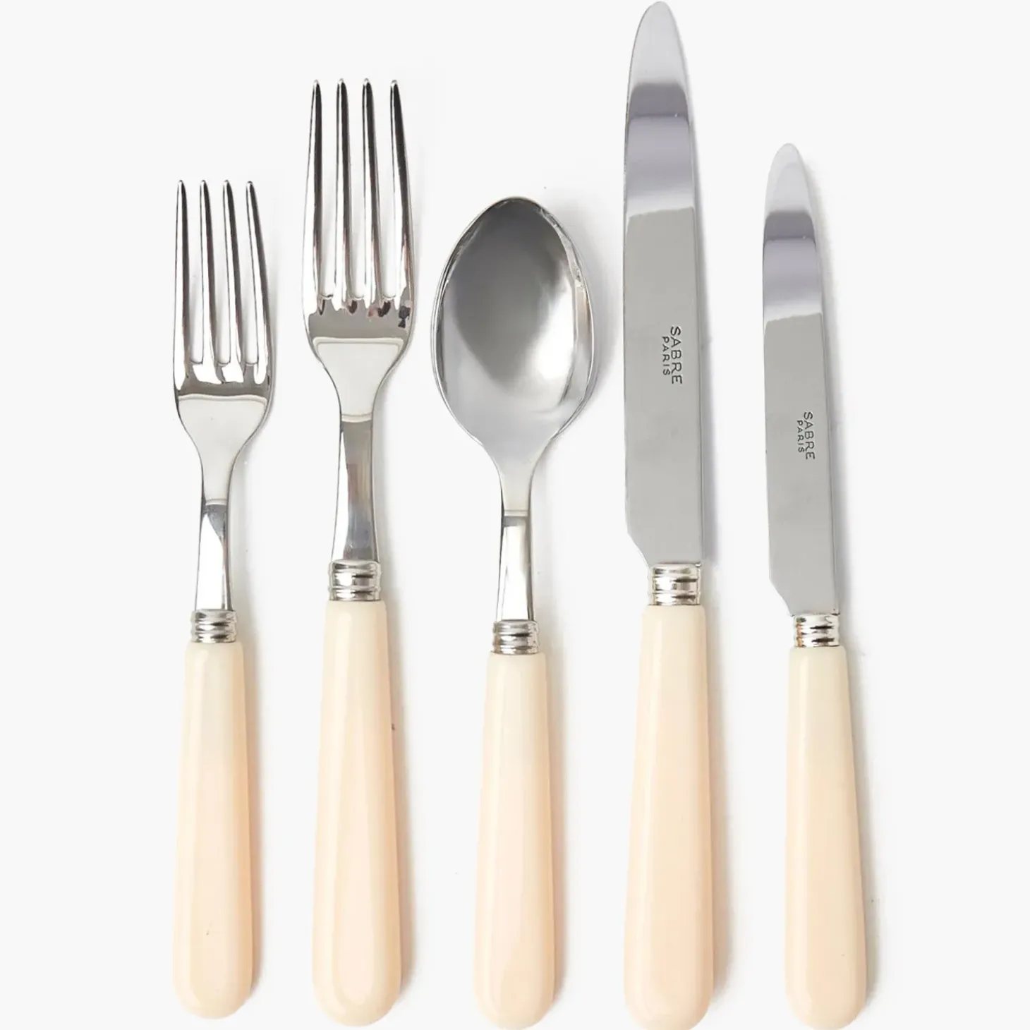 Ivory Cutlery Set (5 Piece)