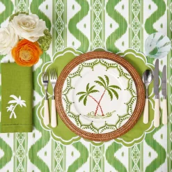 Jardin de Palmier Dinner & Starter Plates (Set of 8)