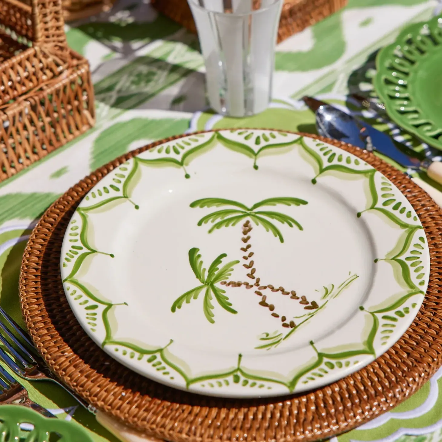 Jardin de Palmier Dinner Plates (Set of 4)