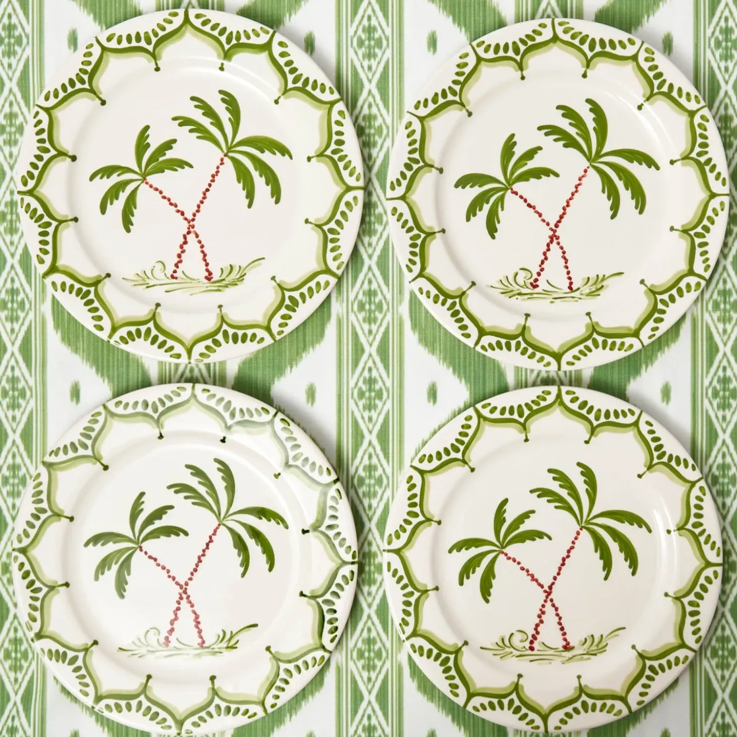 Jardin de Palmier Dinner Plates (Set of 4)