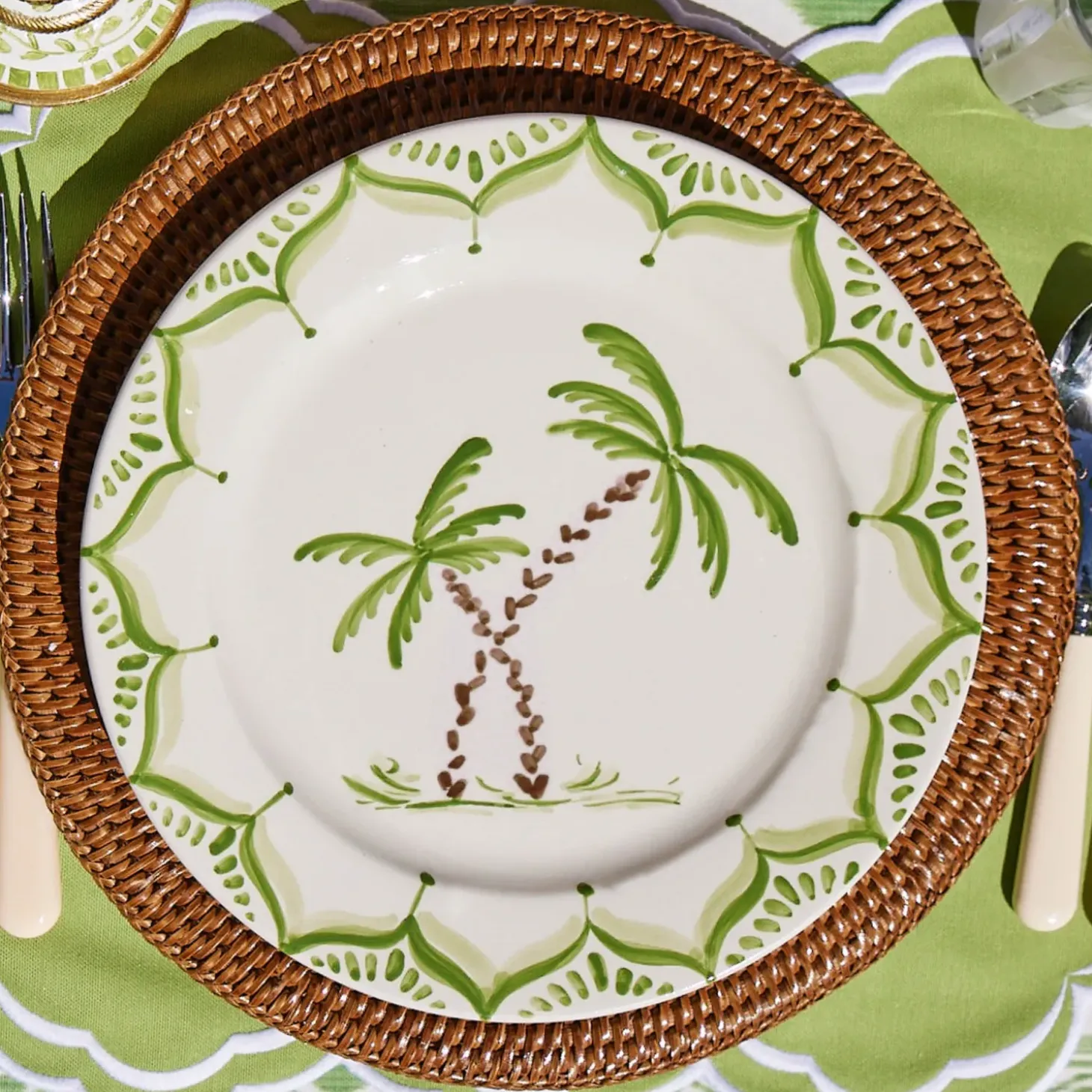 Jardin de Palmier Dinner Plate