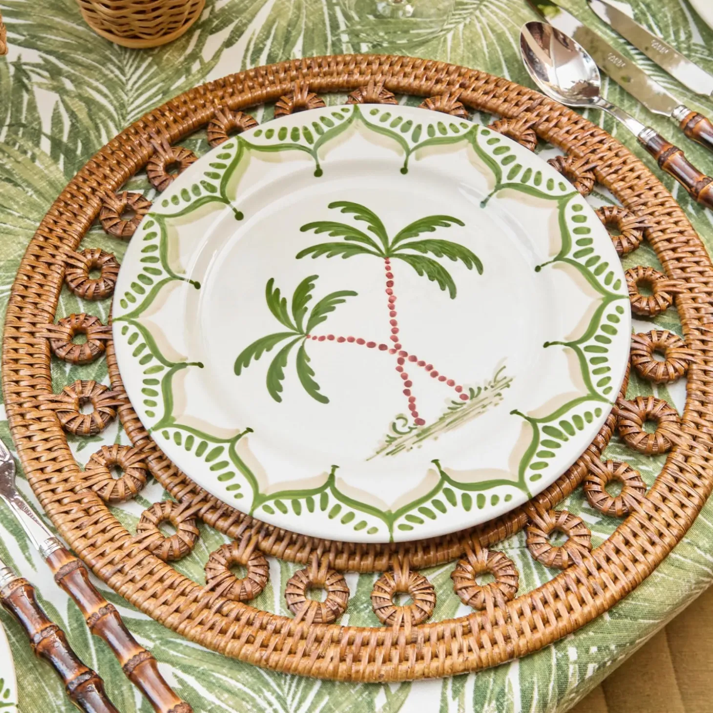 Jardin de Palmier Dinner Plate