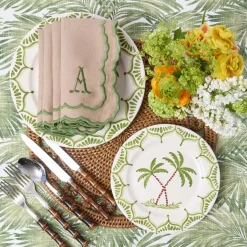 Jardin de Palmier Starter Plates (Set of 4)