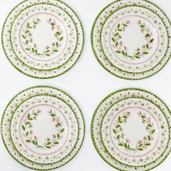 Josephine Garland Dinner & Starter Plates (Set of 8)