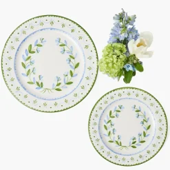 Josephine Green & Blue Starter Plate