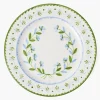Josephine Green & Blue Dinner Plate