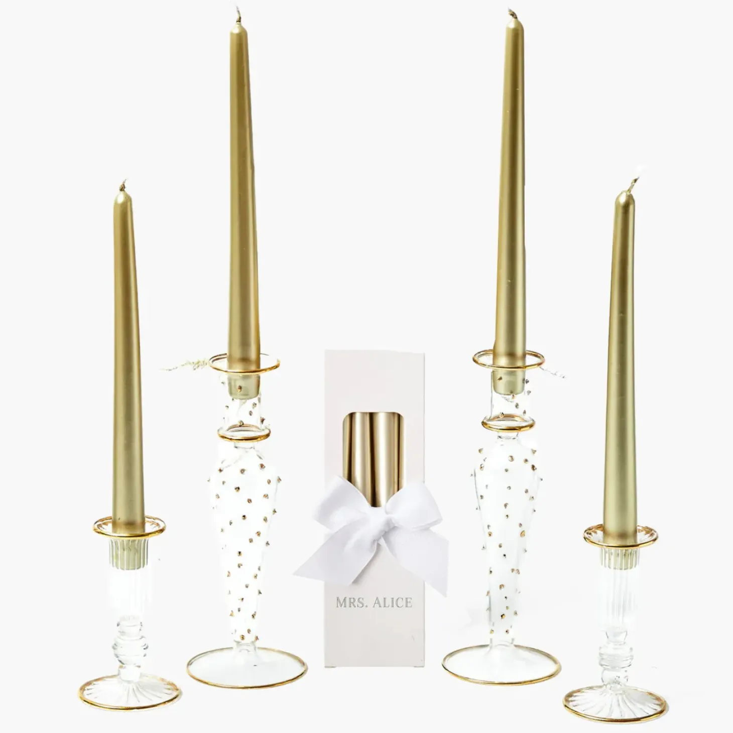 Joy Gold Candle Set