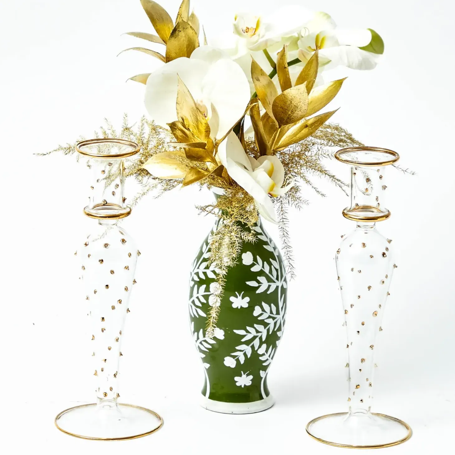 Joy Gold Candle Set