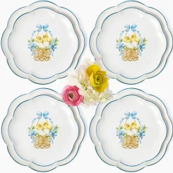 Joy of Easter Dinner & Starter Plates (Set of 8)