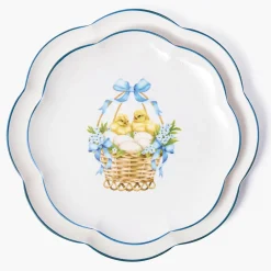 Joy of Easter Dinner & Starter Plates (Set of 8)