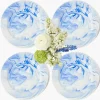 Julia Blue Marbled Dinner Plate (Set of 4)