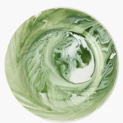 Julia Green Marbled Starter Plate