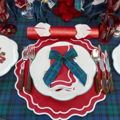 Katherine Berry Red Napkins (Set of 4)