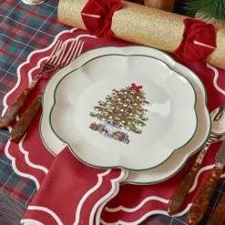 Katherine Berry Red Napkins (Set of 4)