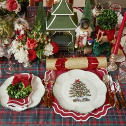 Katherine Berry Red Napkins (Set of 4)
