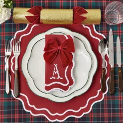 Katherine Berry Red Napkins (Set of 4)