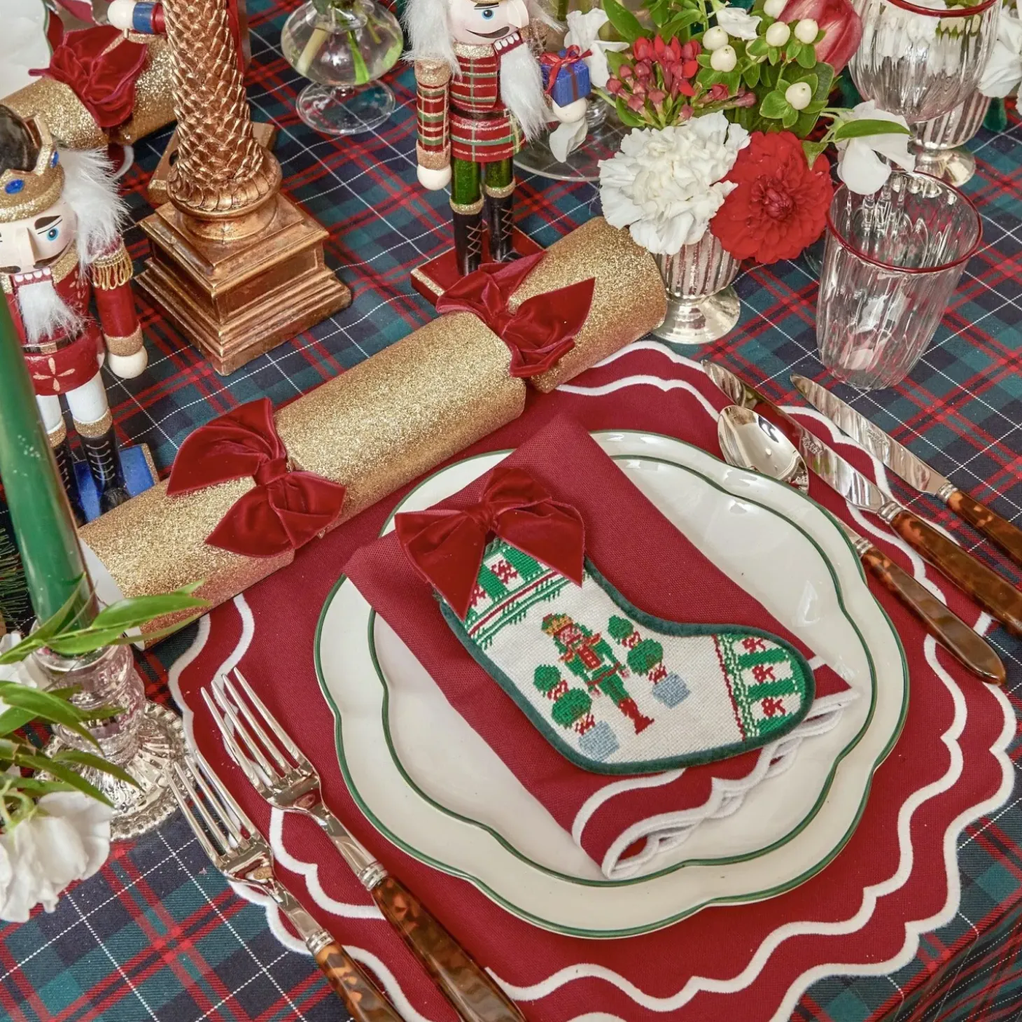 Katherine Berry Red Placemats (Set of 4)