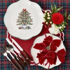 Katherine Berry Red Placemats (Set of 4)