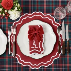 Katherine Berry Red Placemats (Set of 4)