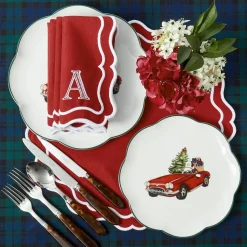 Katherine Berry Red Placemats (Set of 4)