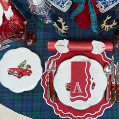 Katherine Berry Red Placemats (Set of 4)
