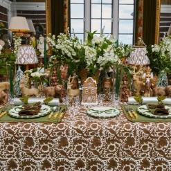 Katherine Green & Chocolate Placemats (Set of 4)