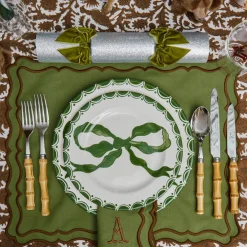 Katherine Green & Chocolate Placemats (Set of 4)