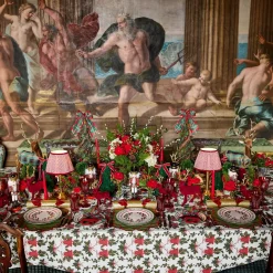 Katherine Green & Red Placemats (Set of 4)