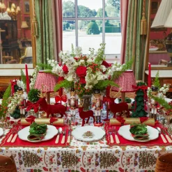 Katherine Red & Green Napkins (Set of 4)