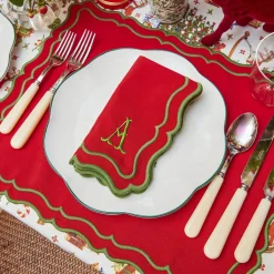 Katherine Red & Green Placemats (Set of 4)