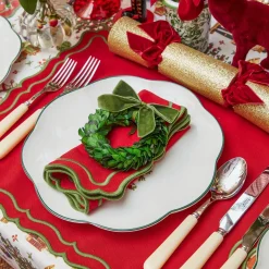 Katherine Red & Green Placemats & Napkins (Set of 4)
