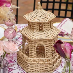 Kira Rattan Pagoda Lantern