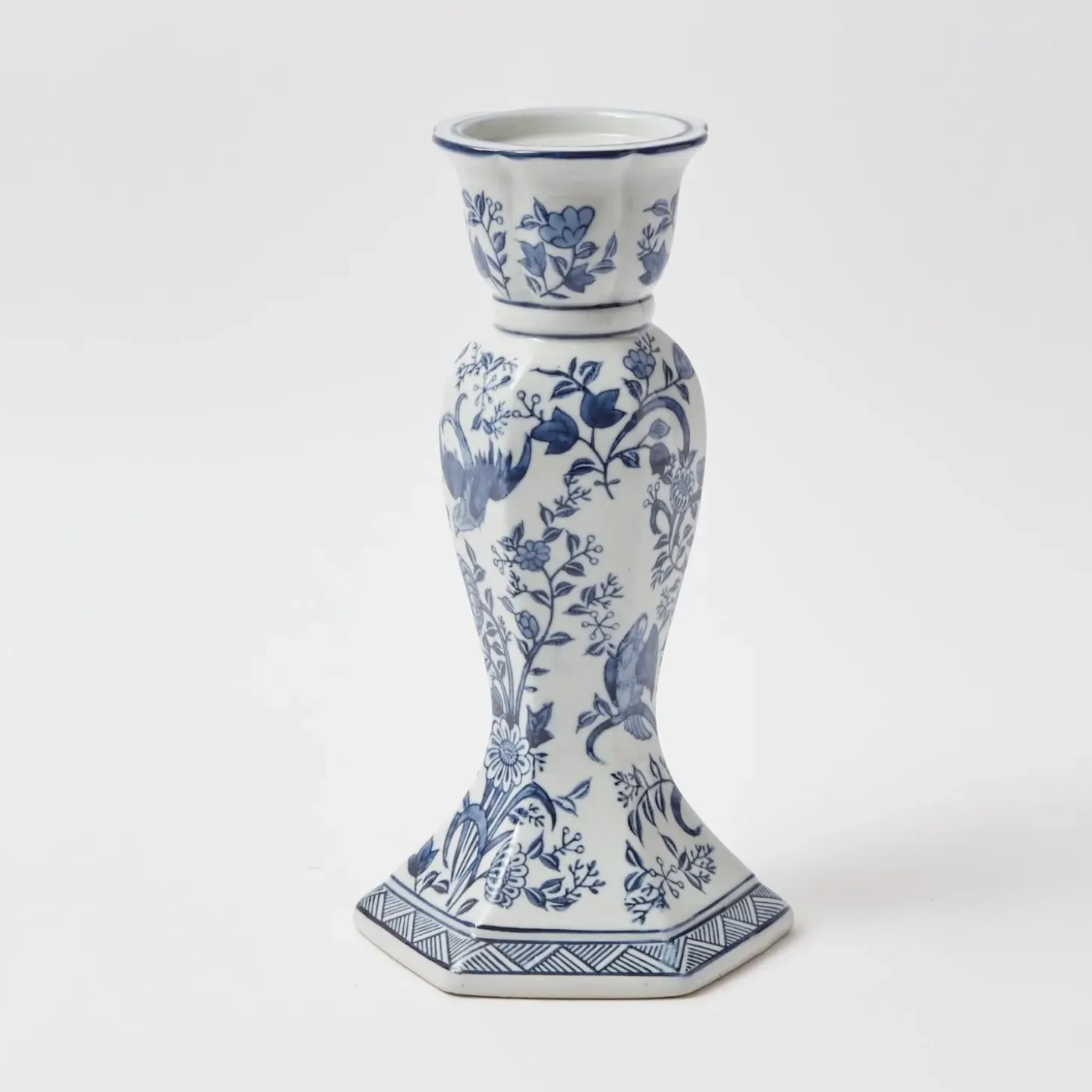 Large Chinoiserie Candle Holder