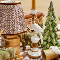 Large Emerald Glass Christmas Tree (Pair)