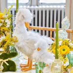 Large Fluffy Geese (Pair)