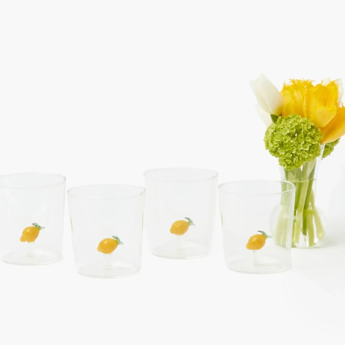 Lemon Glasses (Set of 4)