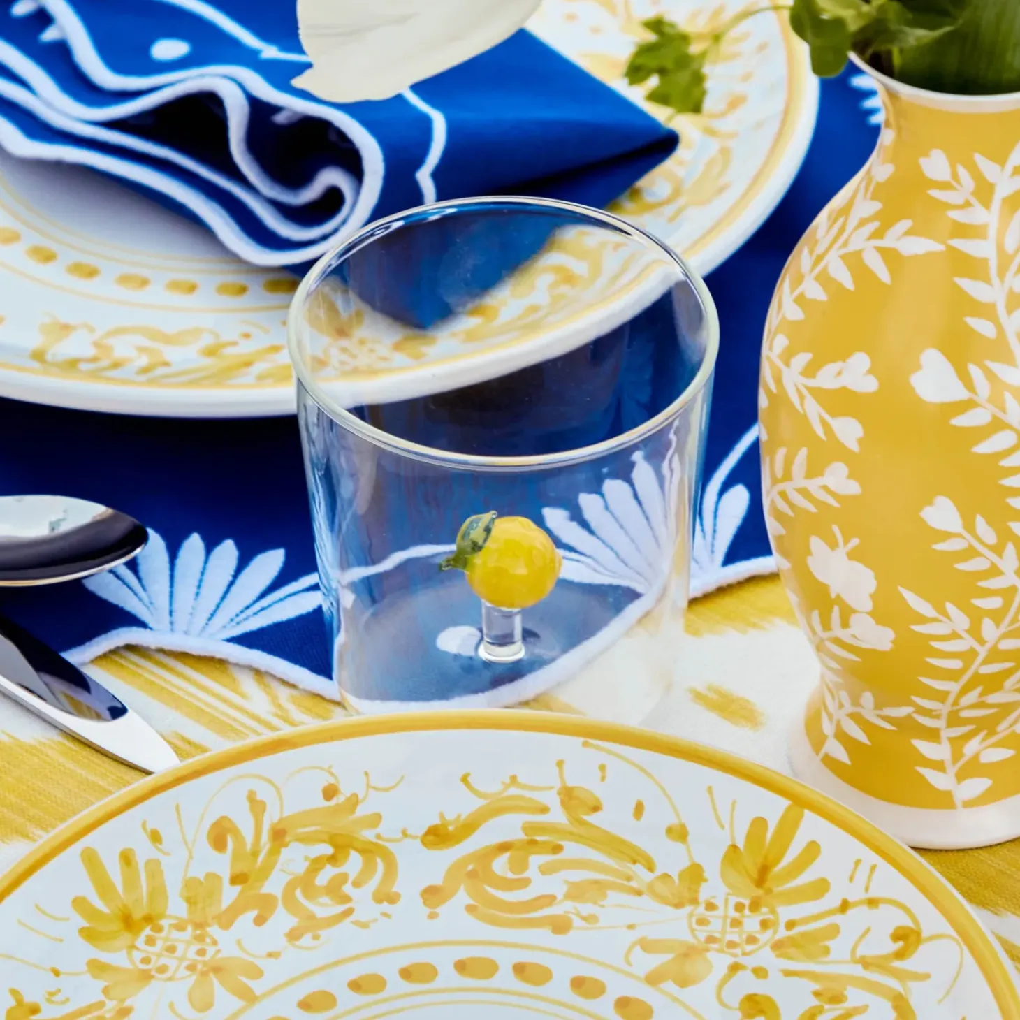 Lemon Glasses (Set of 4)