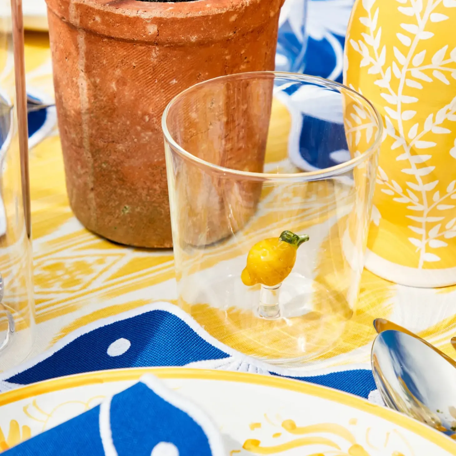 Lemon Glasses (Set of 4)