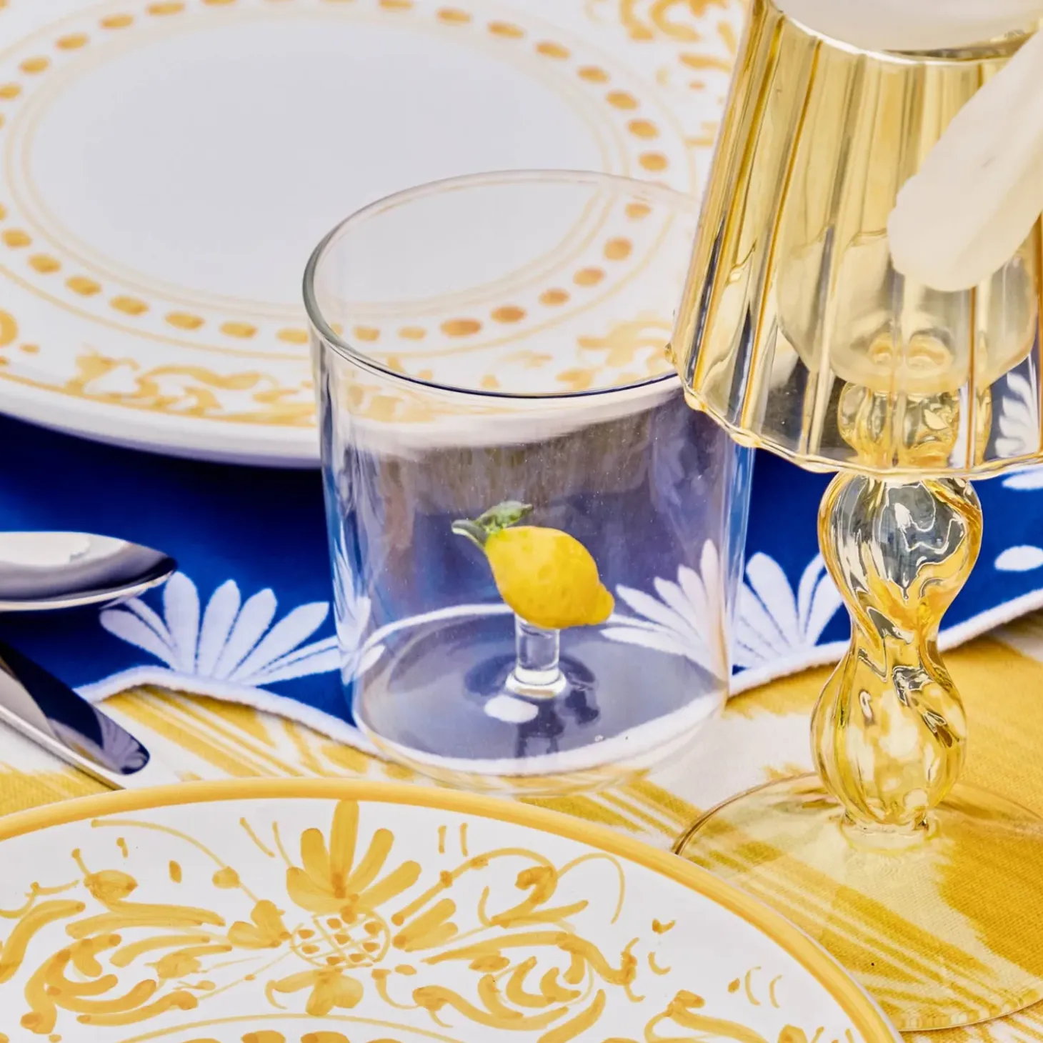 Lemon Glasses (Set of 4)