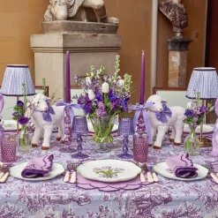Lilac Lotus Lampshade (18cm)