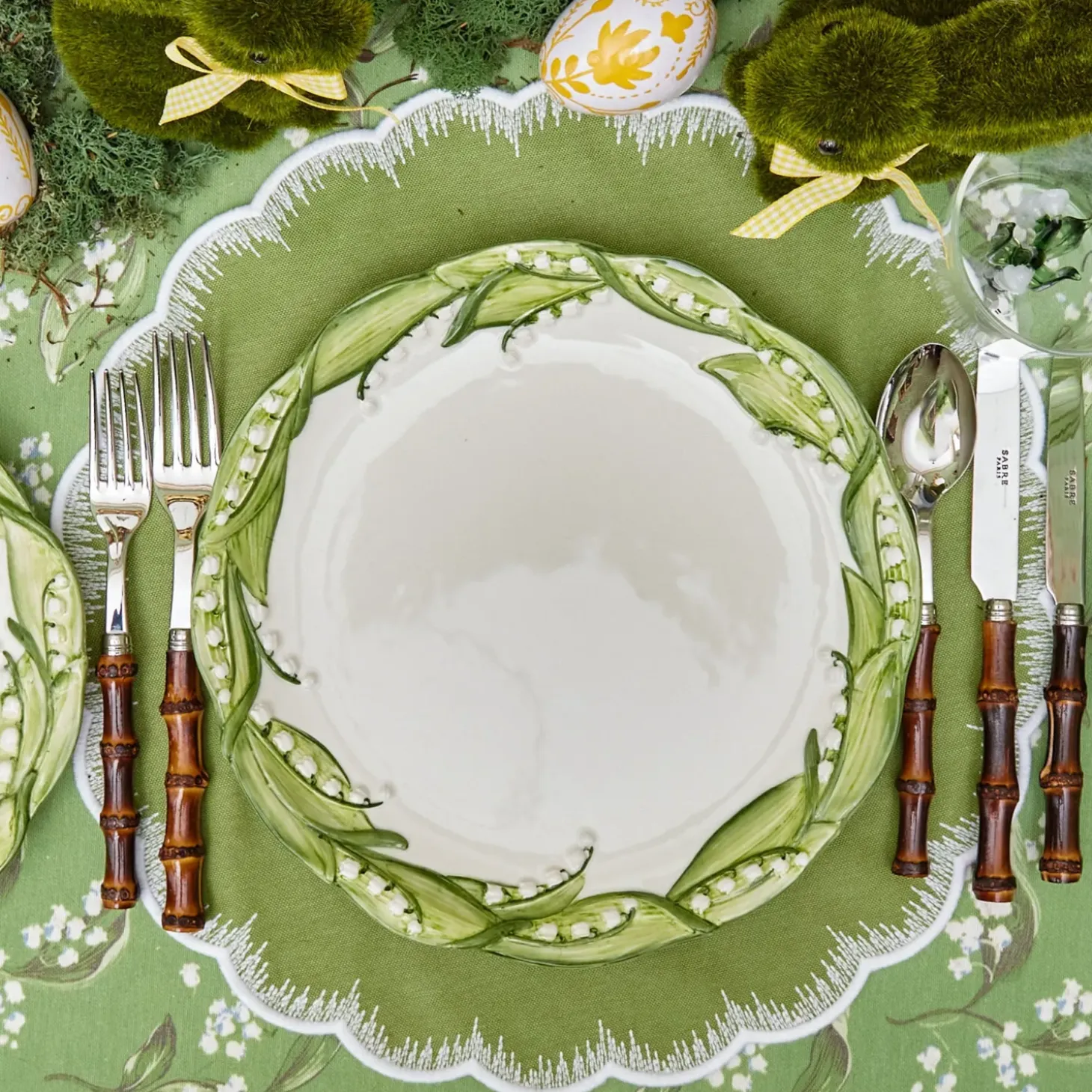 Lily of the Valley Dinner Plates (Set of 4)
